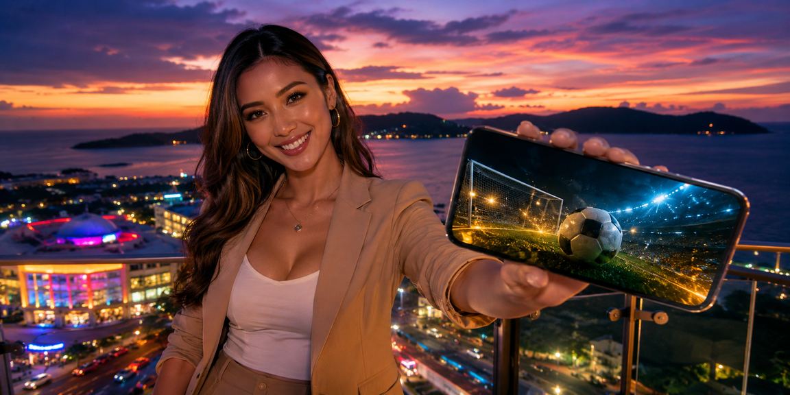 Football betting in Kota Kinabalu with live odds display